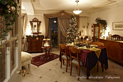 クリスマスのサロン　Rumi's style