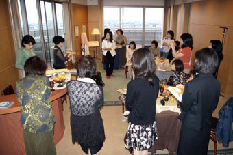 第4回美生活サロン　市川吉恵先生　第1部の様子