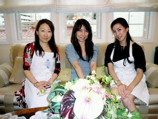 第6回美生活サロン渡辺緑先生、アシスタントの方と