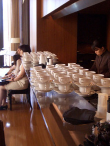 銀座ブルガリパーティー前